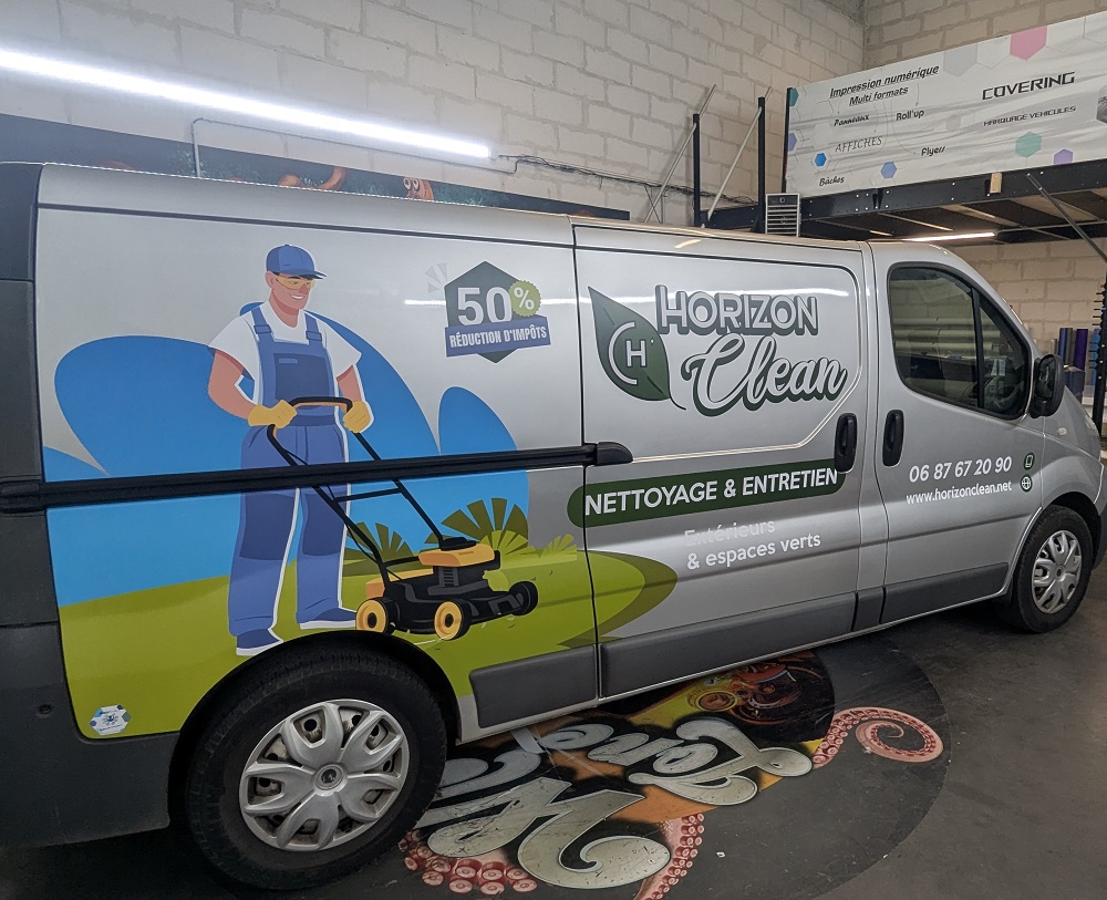 Flocage camion à Paris